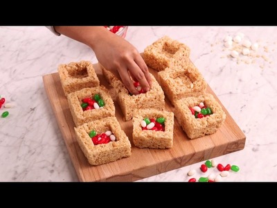 Holiday Idea! How to Make Jelly Belly Gift Boxes (rice cereal and marshmallow)
