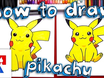 How To Draw Pikachu (with color)