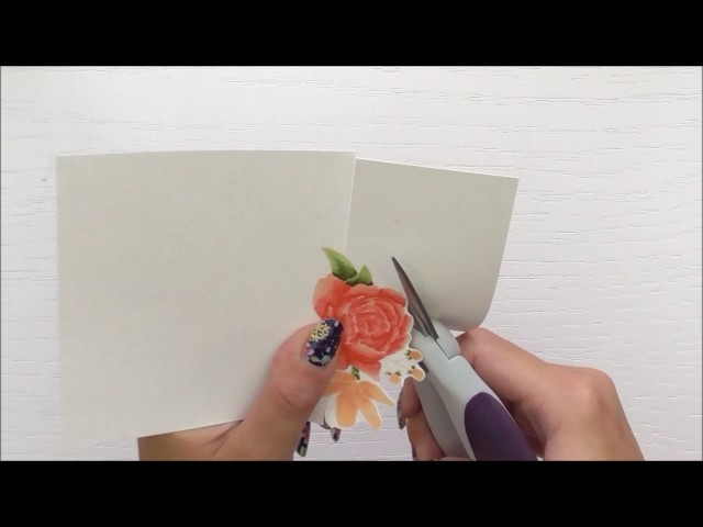 How To Foil A Stamped Image Using Altenew Floral Frame
