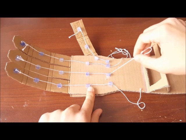 How to make a cardboard arm