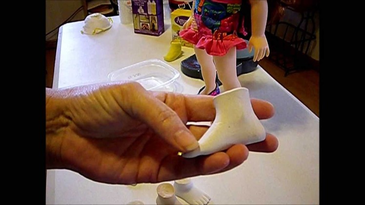 How to Make a Doll Shoe Last Part 1