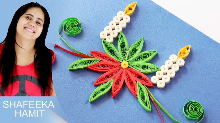 How to make  christmas cards paper quilling