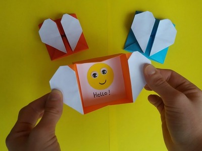 How To Make Origami Heart Box & Envelope
