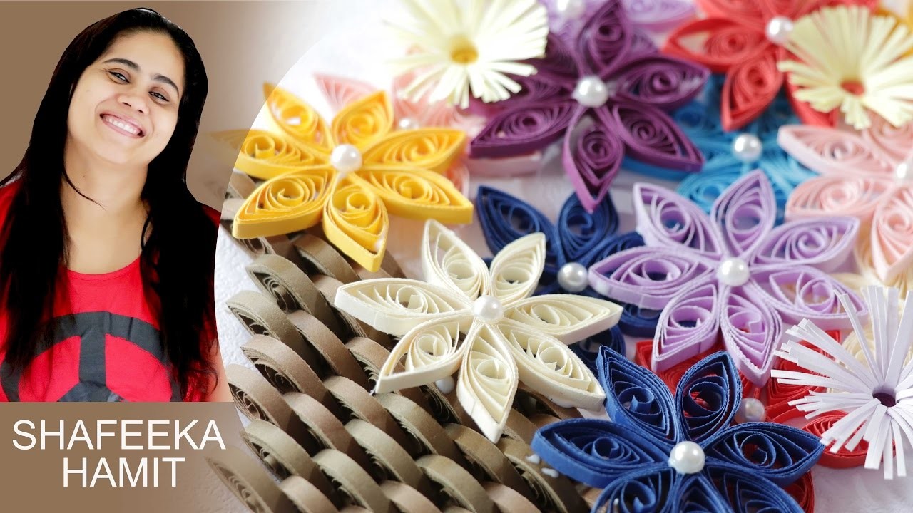 How to make paper quilling wall frames