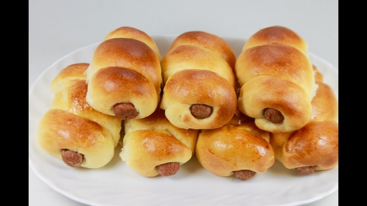 How to make sausage bread roll.bun.soft & chewy.best result - Food At Home