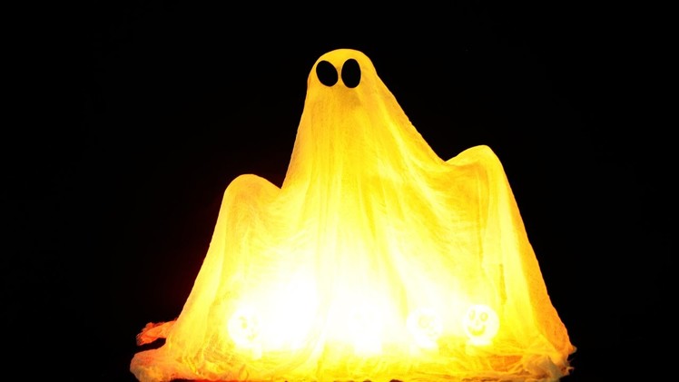 How to Make your own Ghost for Halloween (creepy)