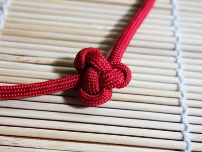 How to Tie  a Lambda Knot Friendship Paracord Bracelet Tutorial
