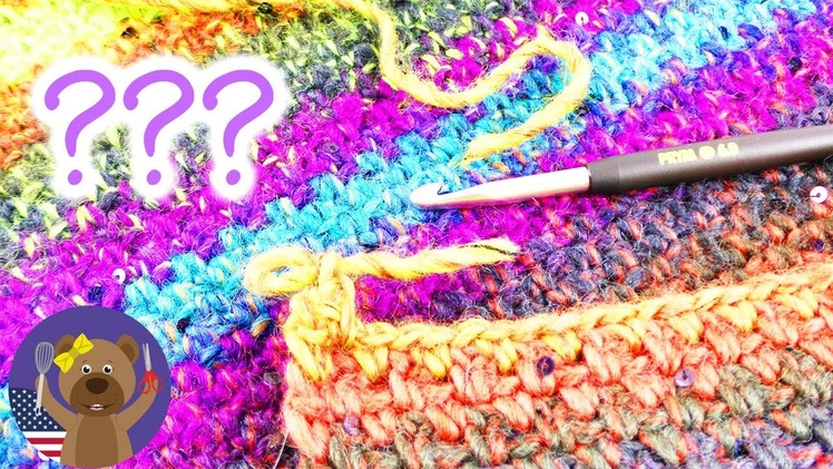 Knitting Trick: Changing threads? Super easy method without knots