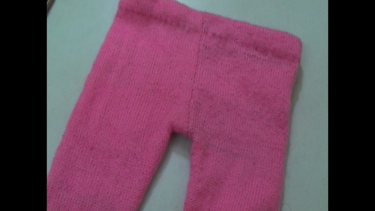 Part 2 - Make knitting Pajami. Pants for kids - step by step easy tutorial
