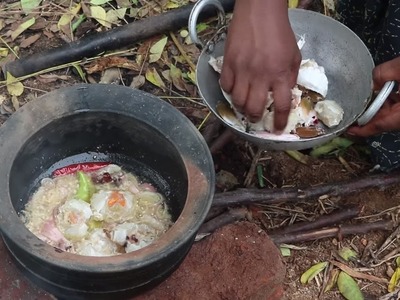 CRAB CURRY - CRAB RECIPE MAKING - COUNTRY FOOD