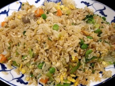 How to Cook Vegetable Fried Rice