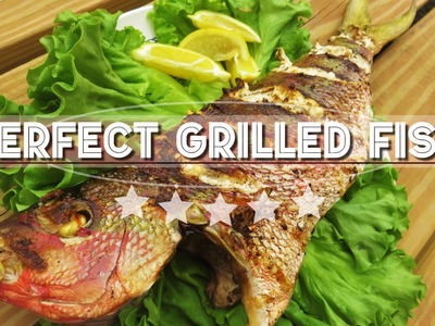 How To Grill A Whole Fish | Cooking Snapper On The BBQ
