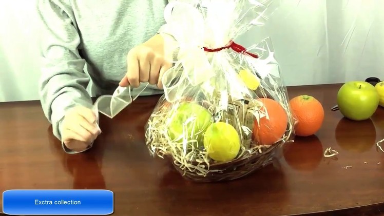 How To Make A Fruit Basket. 
