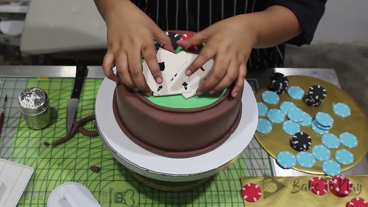 How to make a Poker Cake | Bake To Play