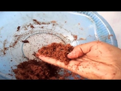 How to make Coco-peat At Home - October 2016