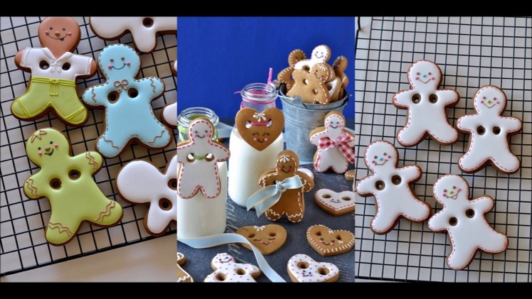 How to make gingerbread man cookie
