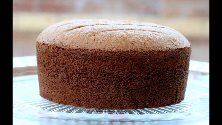 How To Make Soft Chocolate Sponge Cake
