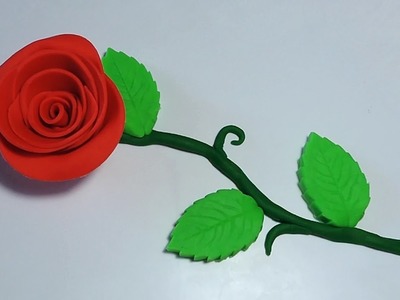 Play Doh How To Make a Rose Flowers