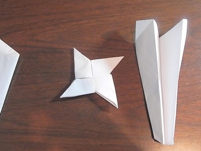 3 Cool Things to Make Out of Paper| Video Bros