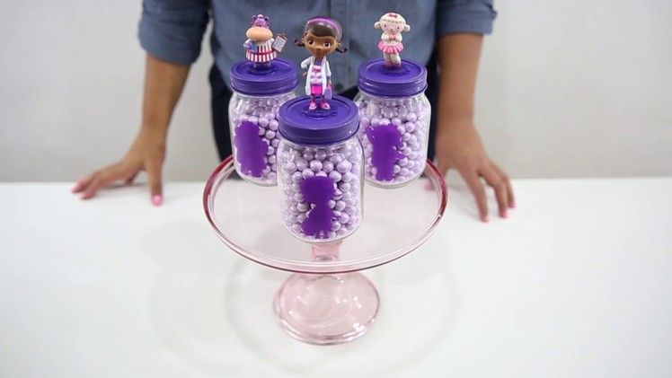 DIY Doc McStuffins Party Crafts: Characters Jars