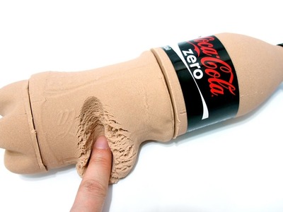 DIY How To Make Kinetic Sand Coca Cola'