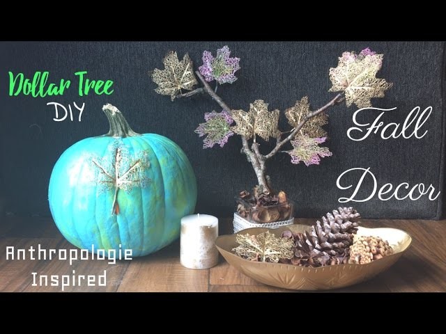 Dollar Tree Fall Decor DIY