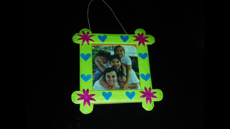 Easy DIY Photo Frame Made With Paper (Amazing Use Paper. Gift Idea)