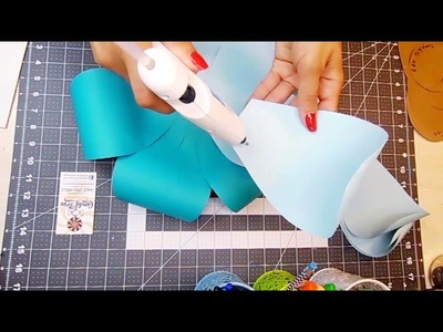 Easy paper flower tutorial