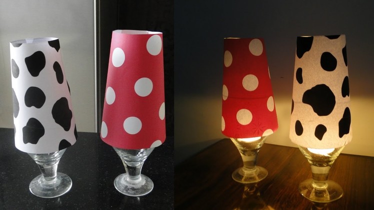 Glass Lamps : DIY Decoration Ideas