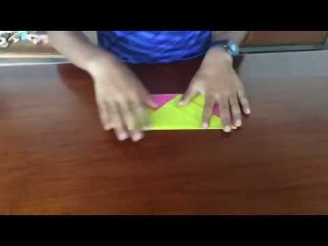 How To Make A Origami Paper Wind Wheel