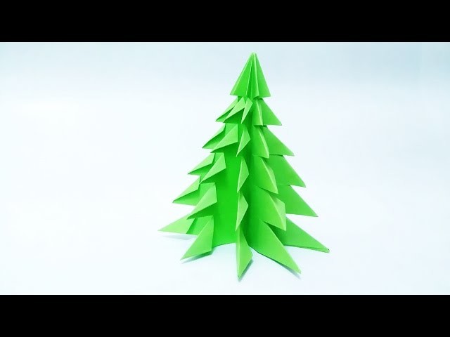 How to make: Paper Christmas Tree