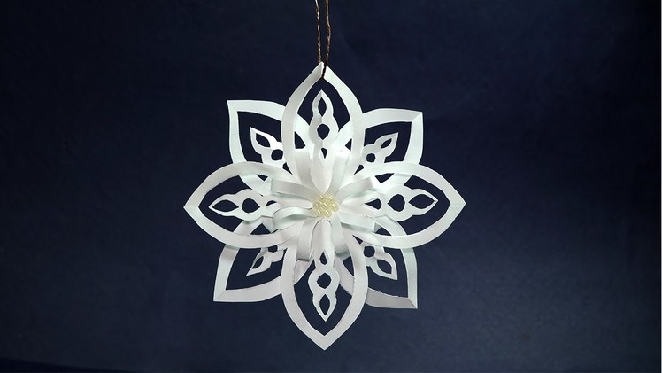How to Make Paper Snowflakes? Easy DIY Christmas Decoration Ideas