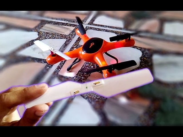 How to make wings for flying drone at home