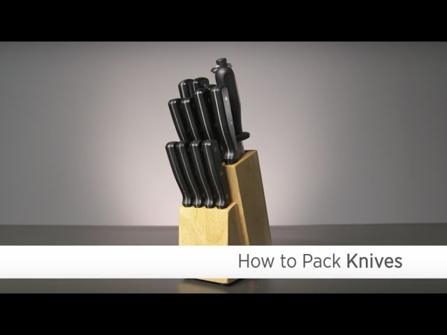 How to Pack Knives