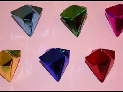 Origami I Diamond I How to fold a diamond