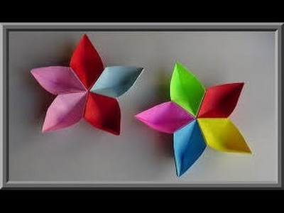 Paper Flower Cutting and Folding Technique