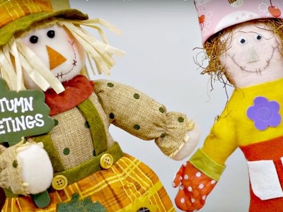 Crafts for kids and DIY ideas. A doll friend for Scarecrow. Thanksgiving day videos for kids.