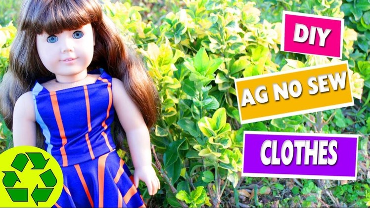 DIY | American Girl No Sew Skirt + Blouse - Easy Doll Crafts - Simplekidscrafts
