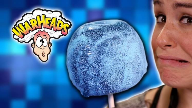 DIY EXTREME SOUR WARHEAD CANDY APPLE