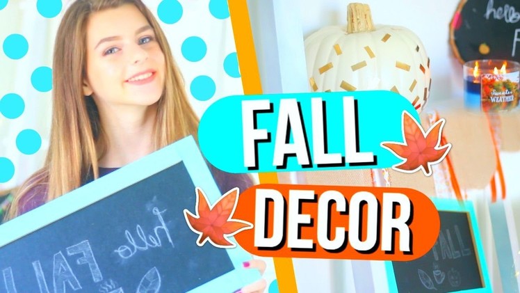 DIY Fall Room Decor 2016! Cheap and Easy!