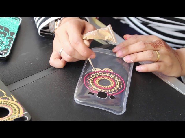 DIY Henna inspired phone case