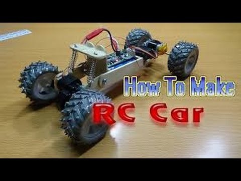 DIY  - HOW TO MAKE RC CAR AT HOME  - VERY EASY