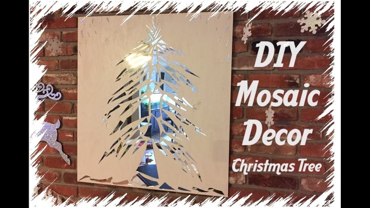 DIY Mosaic Christmas Tree | Holiday Decor Idea!