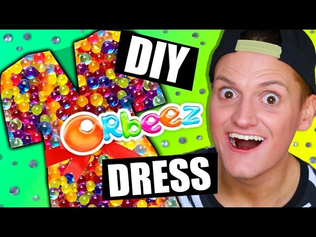 DIY Orbeez Dress | Orbeez DIY Dress Making | DIY Orbeez Clothes Dress DIY | Parody DIY Orbeez Pool