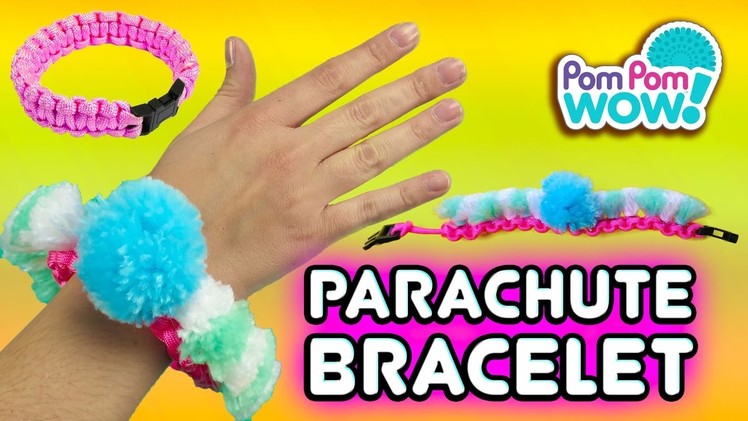 DIY Parachute Cord Bracelet with Pom Pom Wow | Official PomPom Wow