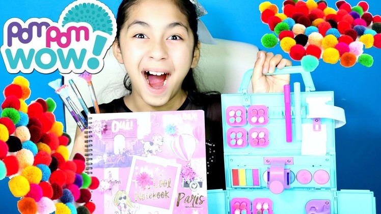 DIY Pom Pom Craft Time Fun Crafts for Girls :) |B2cutecupcakes