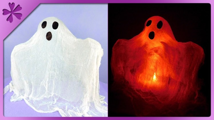 DIY Transparent gauze ghost (ENG Subtitles) - Speed up #271