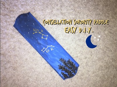 Easy D.I.Y Constellation Sorority Paddle