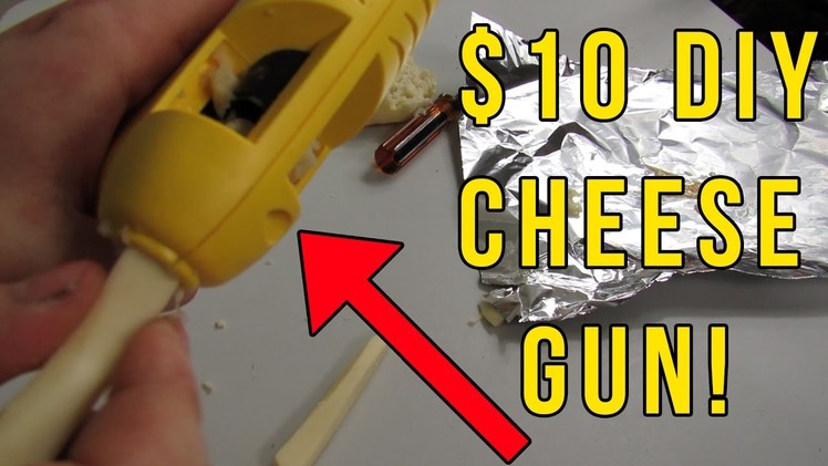How To Make a $10 DIY Cheese gun!