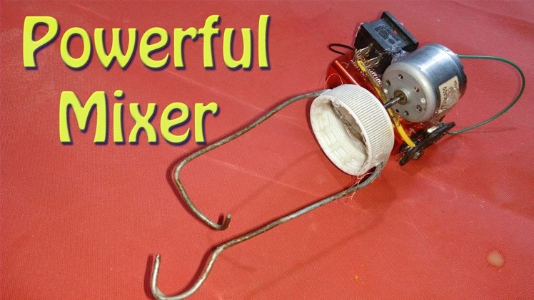 How To Make A Electric Mixer DIy